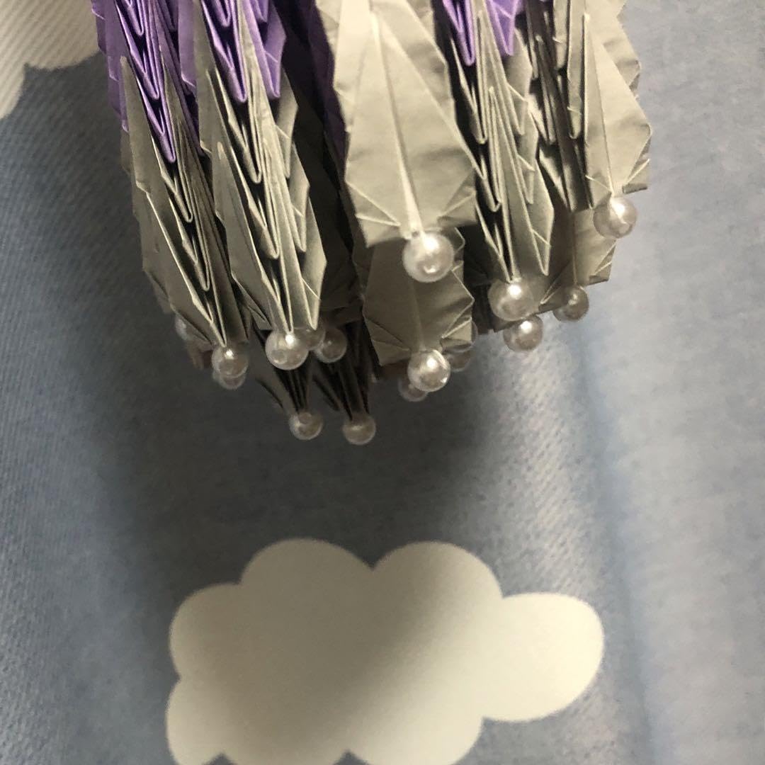 Amazon.co.jp: 千羽鶴 完成品 13色グラデーション : おもちゃ